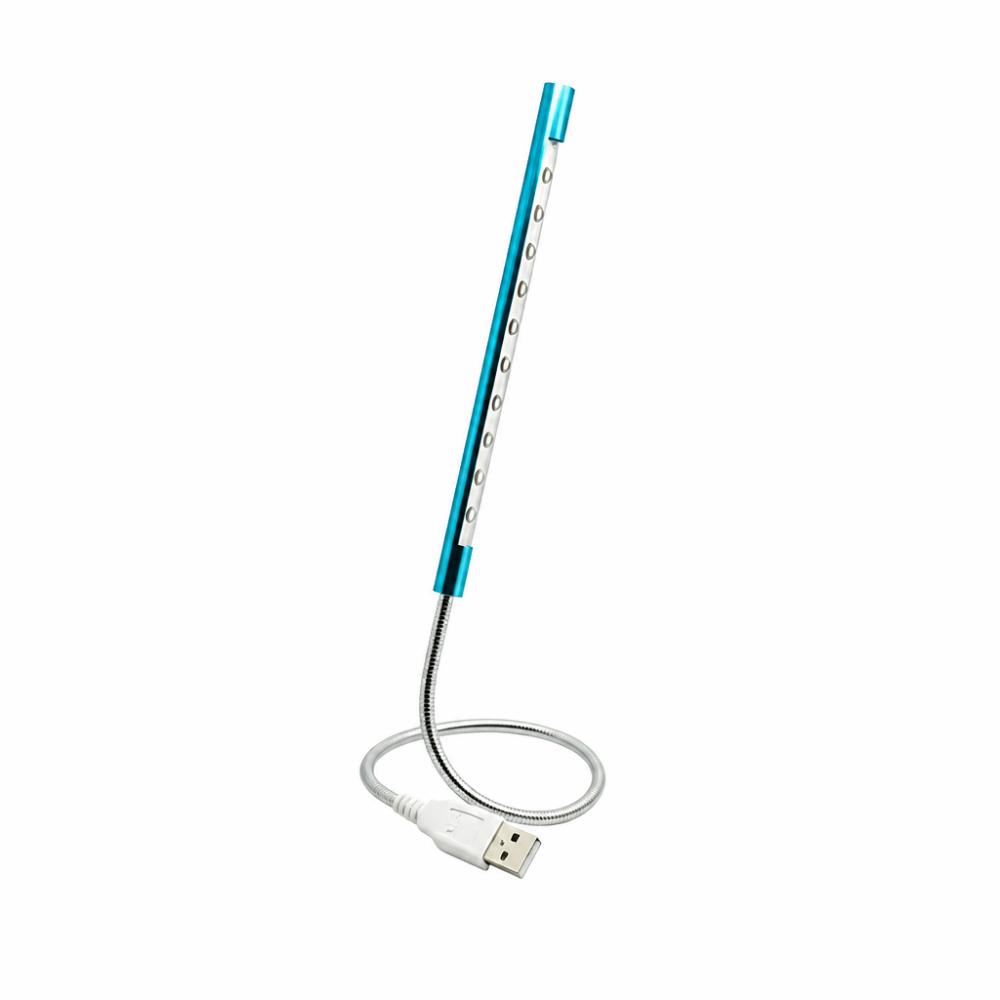 1W LED Light 10 LEDs LED Lamp Portable LED Reading Light Work синий
