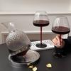 BOLTIFY Crystal Glass 360 Degree Rotating Decanter Drum 1500ml Decanter Wine Dispenser Inflator Mirror Kettle Decoration Gift