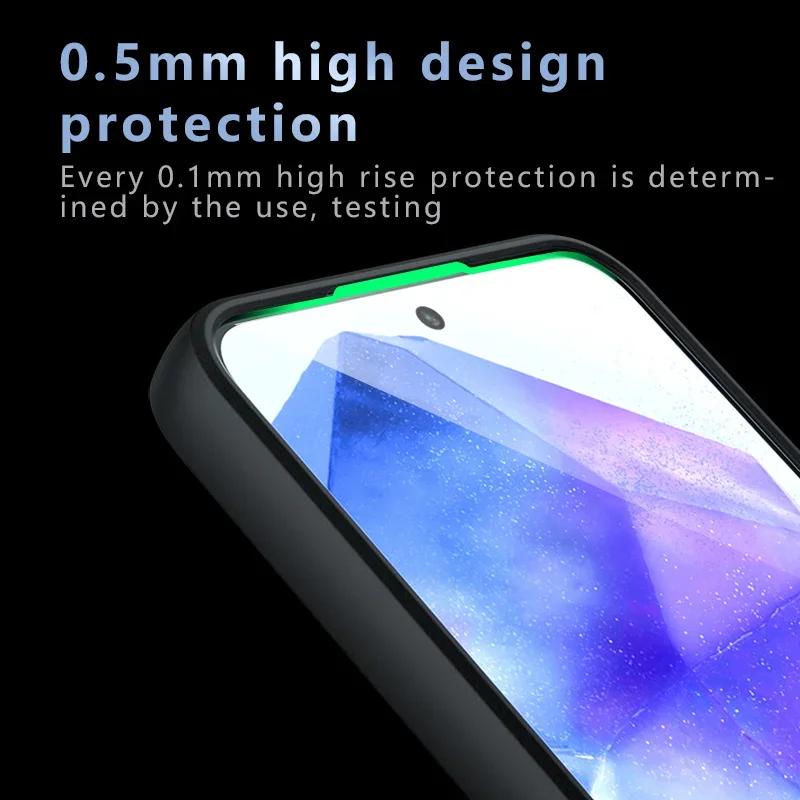 For Samsung Galaxy S25 S24 Plus S23 FE S22 Ultra A14 A15 A16 A24 A25 A34 A35 A36 A54 A55 5G Case Magnetic Matte Phone Back Cover