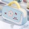 Multi-Layer Stationery Bag Large Capacity Storage Bag Handheld Design Pencil case  Student Use