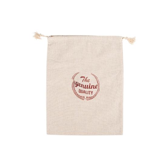 Multi-Functional Linen Portable Breathable Extra Large Bread Drawstring Bags Food Package