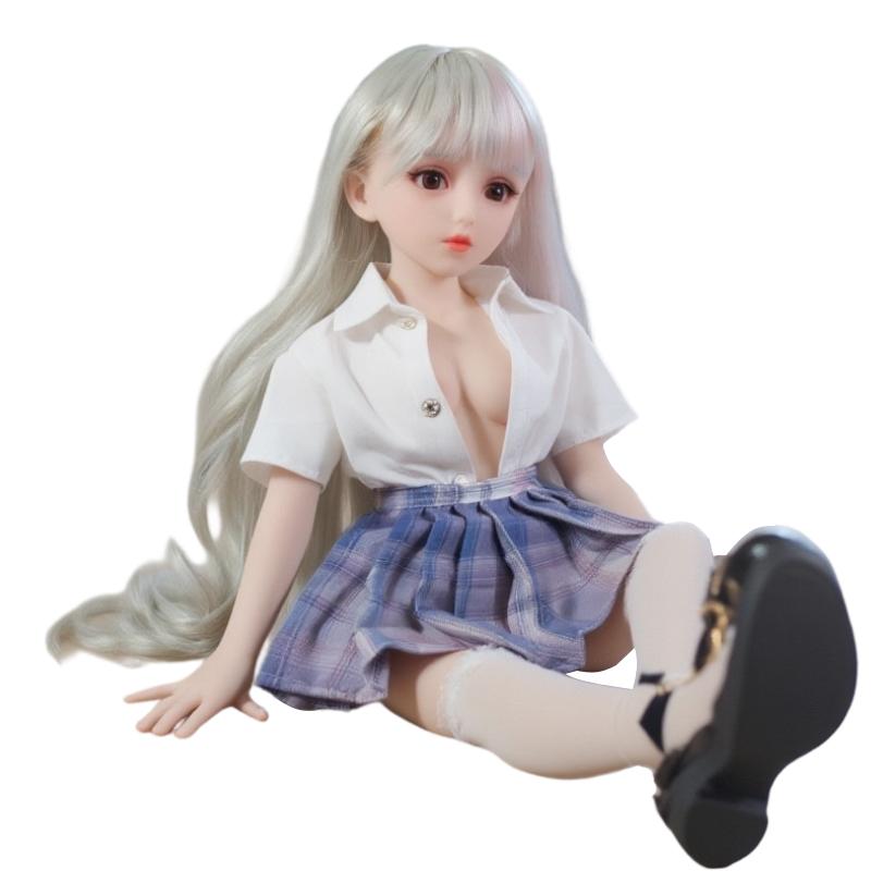 65cm Men's Mini Sex Doll Cosplay JK Japanese Style Anime Masturbation Cup Vagina Sex Adult Erotic Sex Toy