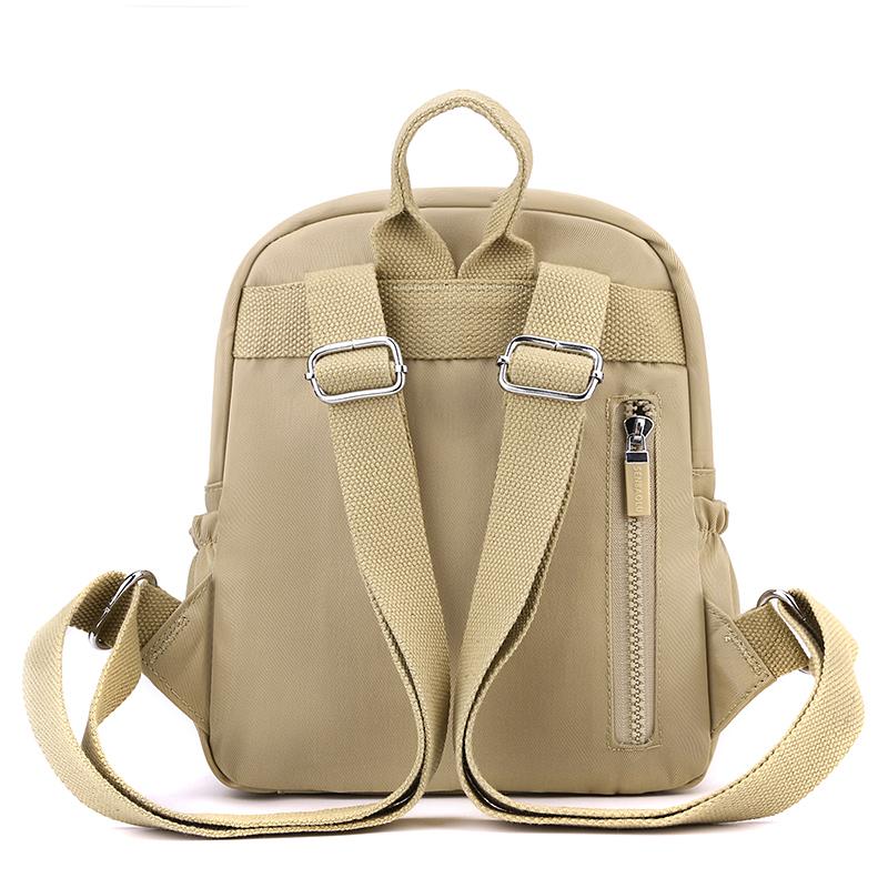 Women's Travel Small Backpack Lightweight Nylon Student Schoolbag