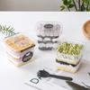 Square Mousse Soy Milk Cake Box: Wooden Cup Packaging for Tiramisu and Dessert Baking