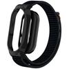 For Xiaomi Smart Band 9/8 Watch Band Nylon Loop Wrist Strap with PC Watch Case