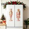 Christmas Nutcracker Decor 4Pcs Magnetic Decoration for Garage Door, Festive Vintage Soldier Fridge Magnet Magnet, Waterproof Dcor Metal Surfaces Sets