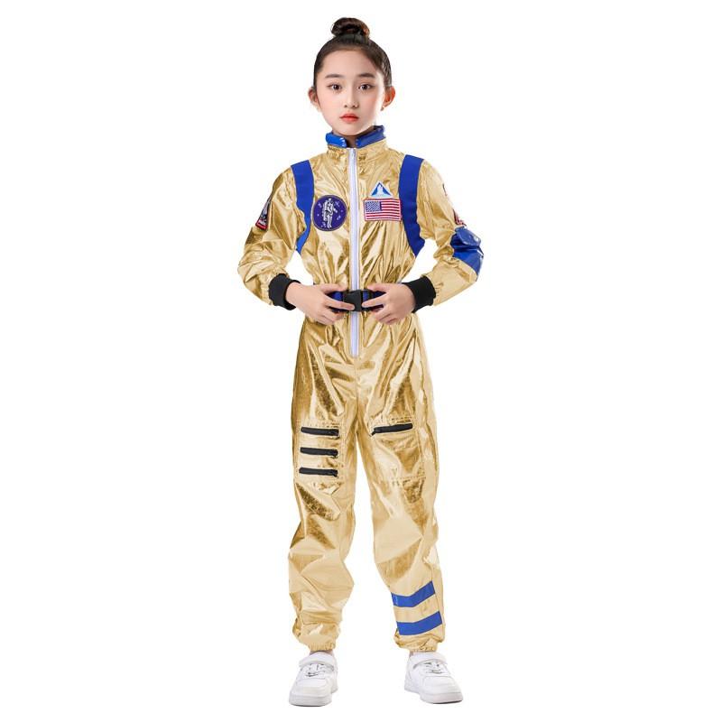 Halloween Astronauten Kostüm Anzug Erwachsene Kinder Bühne Party Rollenspiel Familien Partnerlook Outfit