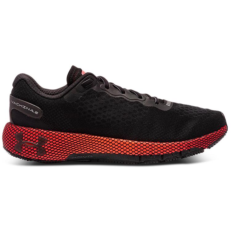 Under Armour Hovr Machina 2 Clrshft Cn 'Black Red' (Unisex) Casual Shoes 3025203 001