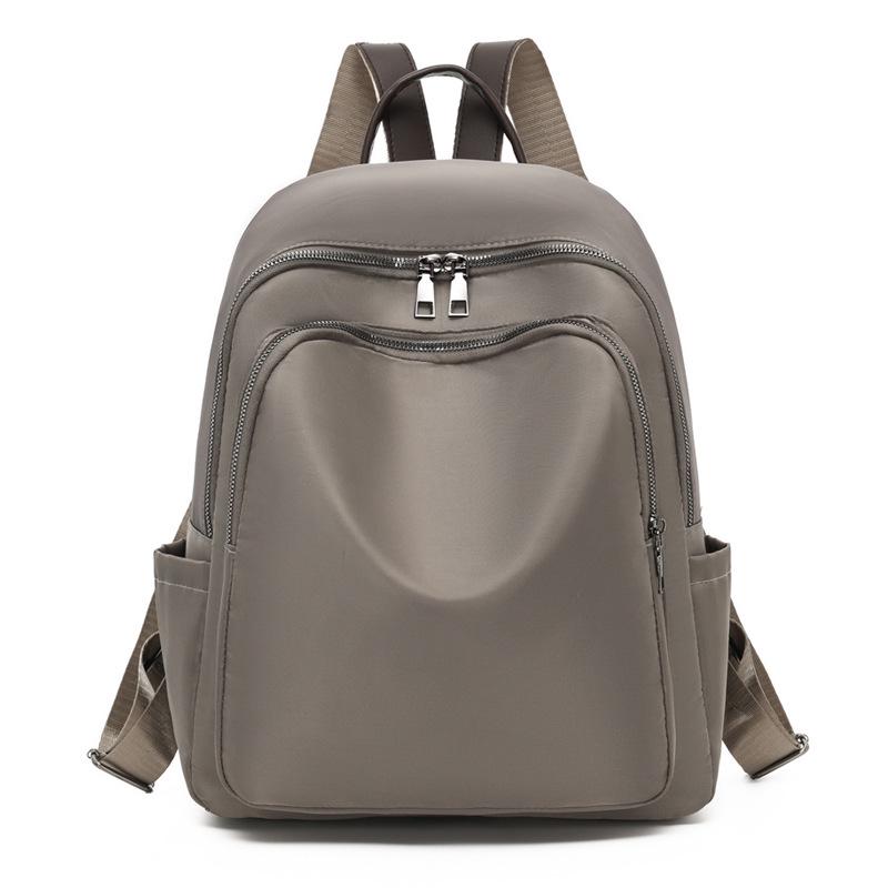 

Жіночий універсальний дорожній рюкзак: Містка, високоякісна повсякденна мамина сумка з тканини Оксфорд 29*14*37 cm хакі