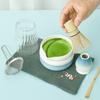 7 Pcs Matcha Whisk Set for Beginners Elegant Bamboo Japanese Matcha Tea Making Kit with Whisk Holder Scoop Sifter for Tea Lovers