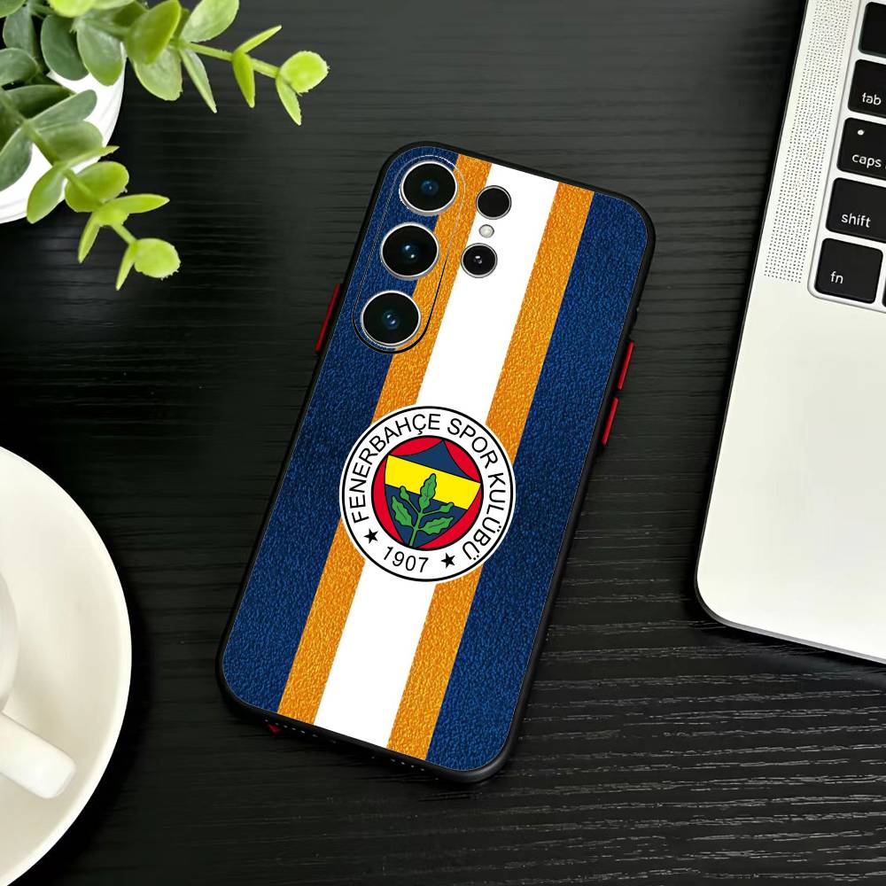Coole T-Turkey Fenerbahce-s Muster Handyhülle Für Samsung S26,S25,S24,S23,S22,S21,S20,S30,Ultra,Plus,Fe,Note,5G Schwarze Hülle