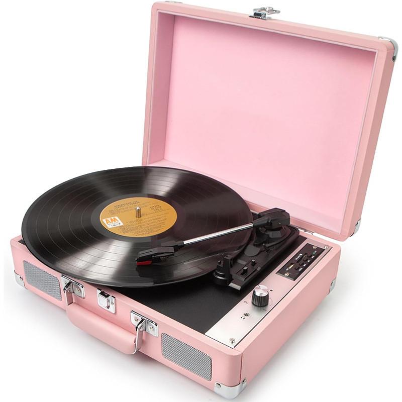 Living Room Decoration Phonograph Household European Style Music Player Retro Vinyl Record Player Bluetooth Speaker