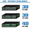 16/12/8 Line 360° 4D Horizontal Vertical Cross Spirit Level Measure Tool Kit Green Light Laser Level