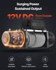 Electric Winch, 5400 kg Load Capacity, 12V DC Truck Winch with 9.1 mm x 24 m Steel Rope, Wireless & Wired Remote Control, IP55 Waterproof for Towing