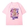 T-shirt Hannah Montana Stampata Cotone Manica Corta T-shirt Unisex Donna Trendy Larga Unisex Top Casual Abbigliamento Estivo T-shirt