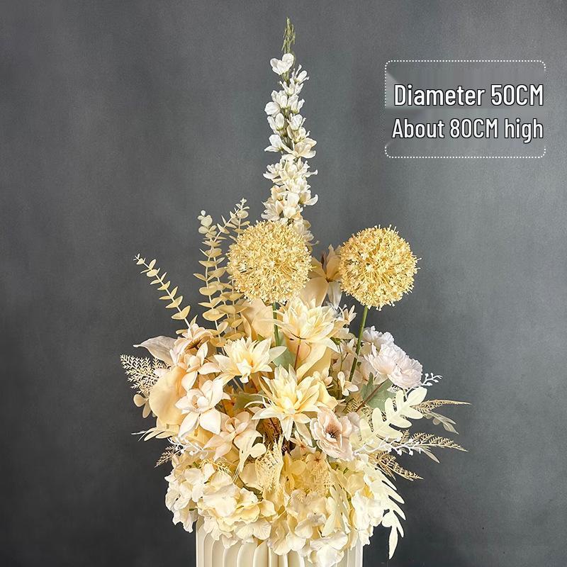 Silk Floral Wedding Aisle & Wall Decoration