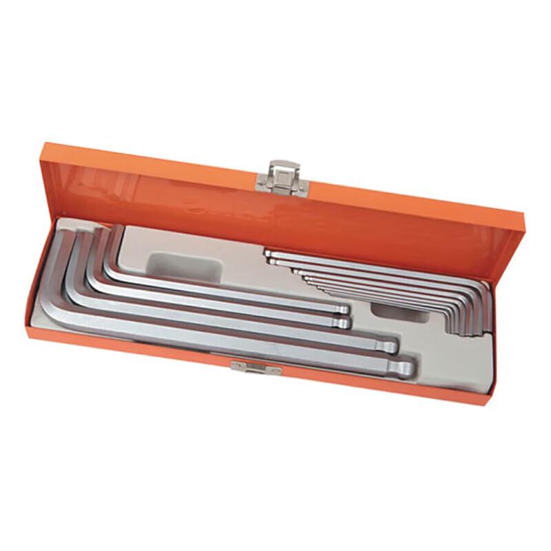 Steel Shield 12-Piece Metric Long Ball End Hex Key Set