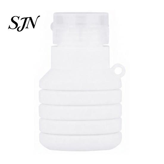 Leak Proof Travel Containers 50/110ML Collapsible Silicone Bottle for Toiletries, Compact Lotion Size Container, Foldable Refillable Shampoo