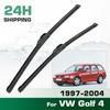 For VW Golf Mk4 1997-2004 1998 1999 2000 2001 2002 2003 Wiper Front Wiper Blades Windshield Windscreen Window Brush 21"+19