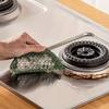 1PCS Silicone Fruit and Vegetable Cleaning Brush Dishwashing Brush Household Kitchen Decontamination Not Easy To Stick Oil Scouring Pad Pot Brush