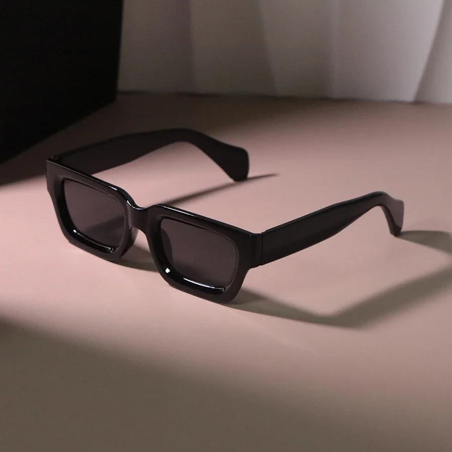 Square Vintage Sunglasses Women Men Rectangle Retro Sun Glasses Female Male Mirror Travel Punk Outdoor Shades