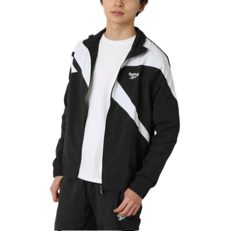 Reebok Retro Campusowy Styl Kurtka Sportowa Męska Kurtka Czarna BK5095