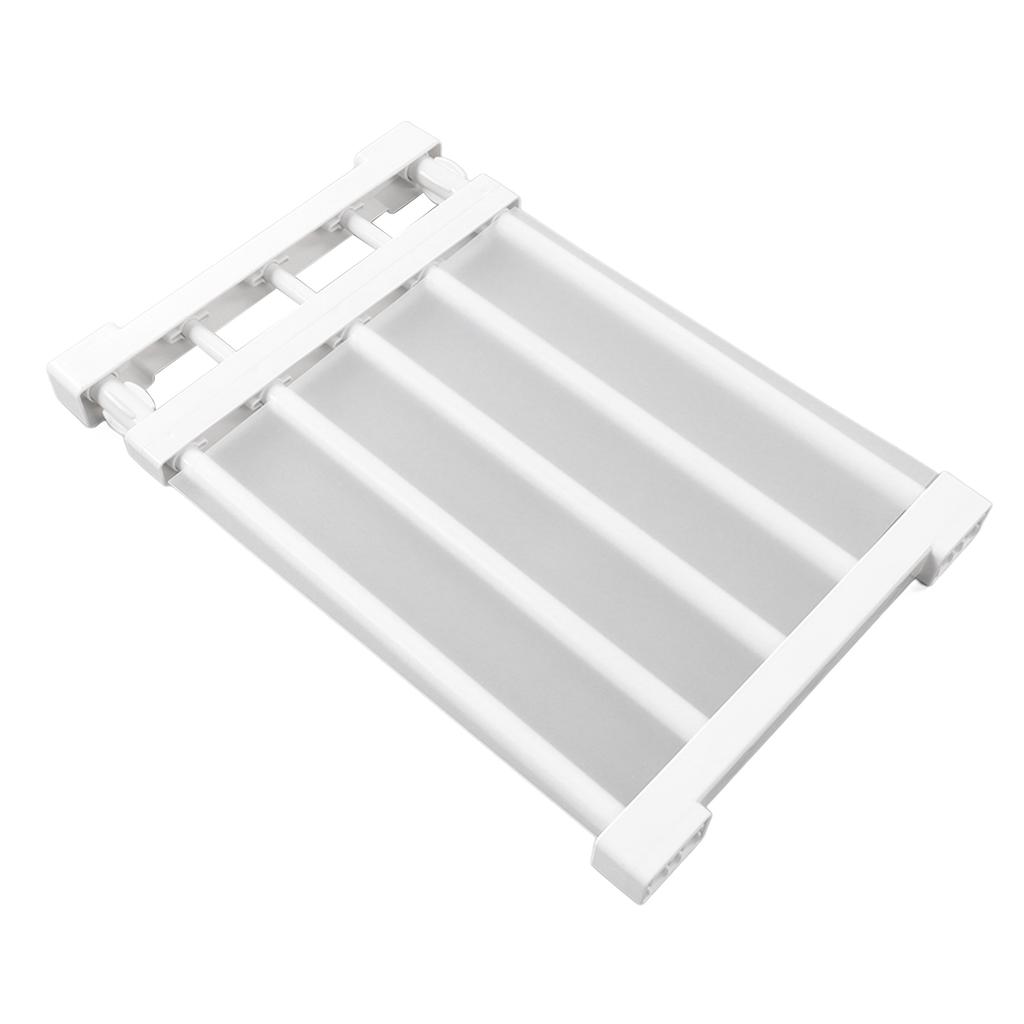 Schrank-Spannregal, erweiterbares, nagelfreies Schrankteiler-Aufbewahrungsregal für Kleiderschrank