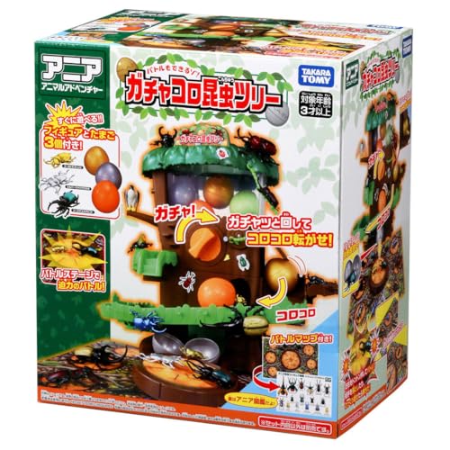 TAKARA TOMY Ania Battle! Gachacoro Insect Tree Animal Dinosaur Toy
