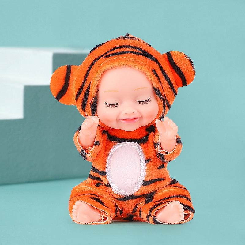 Animal-themed Sleeping Baby Doll Plush Toy