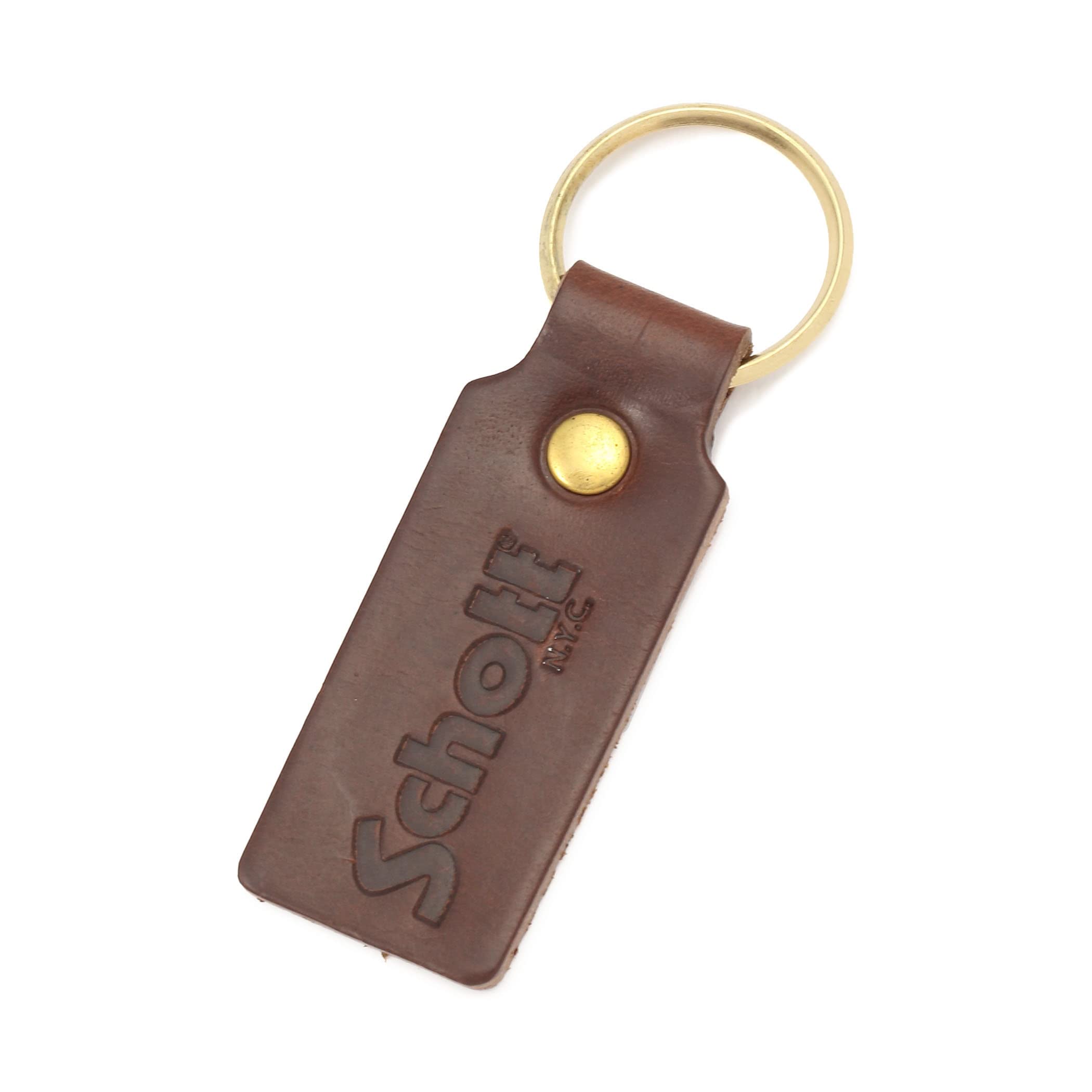 

Schott NYC HORWEEN LEATHER KEY HOLDER, Men s, 3129101, F 055 BROWN
