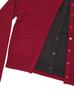Women's Faux Two-Piece Color-Block Cardigan Sweater - Red/Chocolate