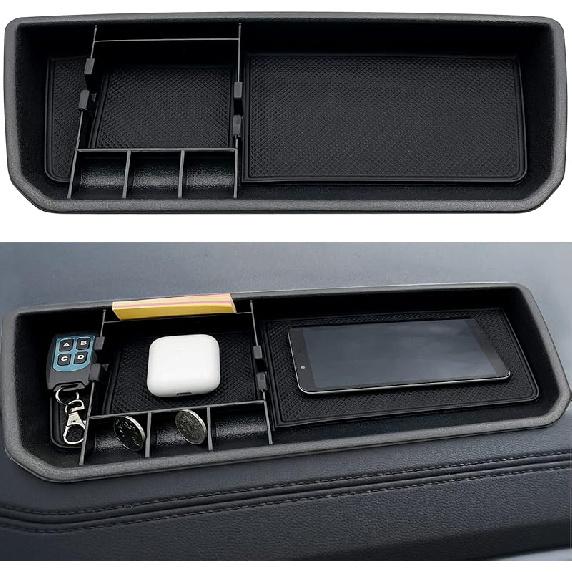 Center Console Organizer Fit For VW Atlas And Cross Sport 2018      Interior Storage Box Accessories (Not Fit For 2024) (Console Organizer)