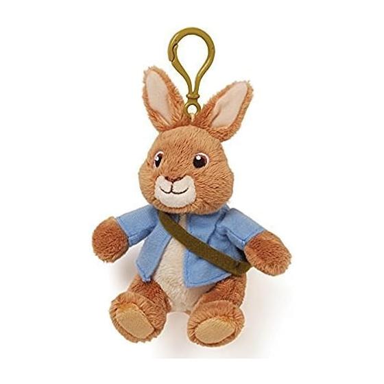 Gund 4048621 Peter Rabbit Backpack Clip Plush by GUND [parallel import goods]