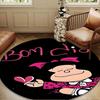 Mafa-lda Reading Under The Moonlight Round Rug for Livingroom,Bedroom, Palyroom, Chair Rug, Area Rug, Circle Carpet, Large Size Fan Christmas Gift