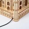 3D Træpuslespil Hus Kongeligt Slot Taj Mahal Med Lys Samlespil Legetøj Til Børn Voksne DIY Model Sæt Skrivebordsdekoration Til Gaver