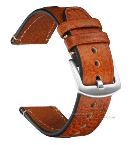 Quick Release Vintage Watch Strap for Rolex Genuine Leather Wrist Straps 18 20mm 22mm Men Women Watch Bracelet Watch Accessories