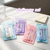 Set Cancelleria 7 Pezzi Forniture Scolastiche per Bambini Scatola Regalo Studenti