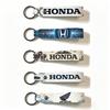 FOR RACING RIDE PU Leather Keychain Minimalist Key Holder Durable Key Organizer Car Keys Bag Accessories GiftOW3