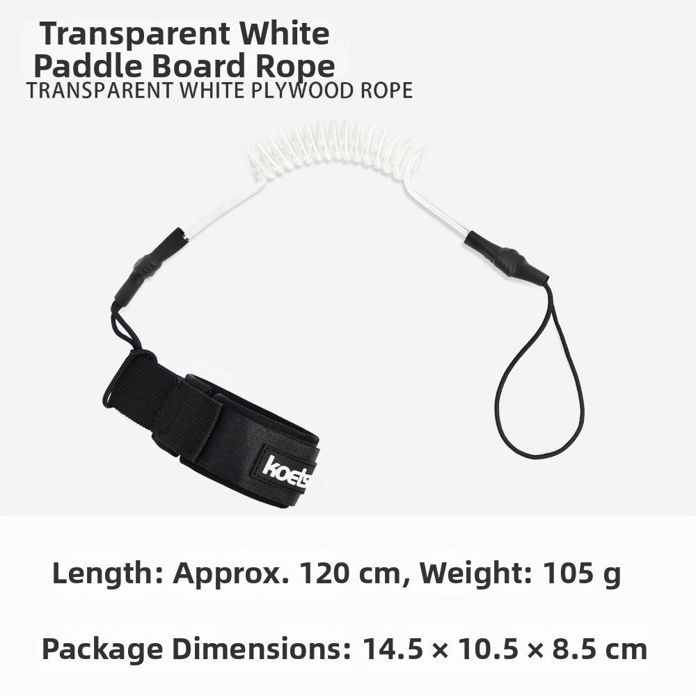 Elastic Stretchable TPU Strong Cord 6 Colors SUP Paddle Board Leg Rope for Training Exercise
