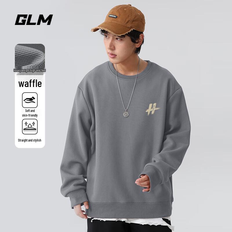 

GLM Men s Trendy Round Neck Long Sleeve Sweatshirt 3XL