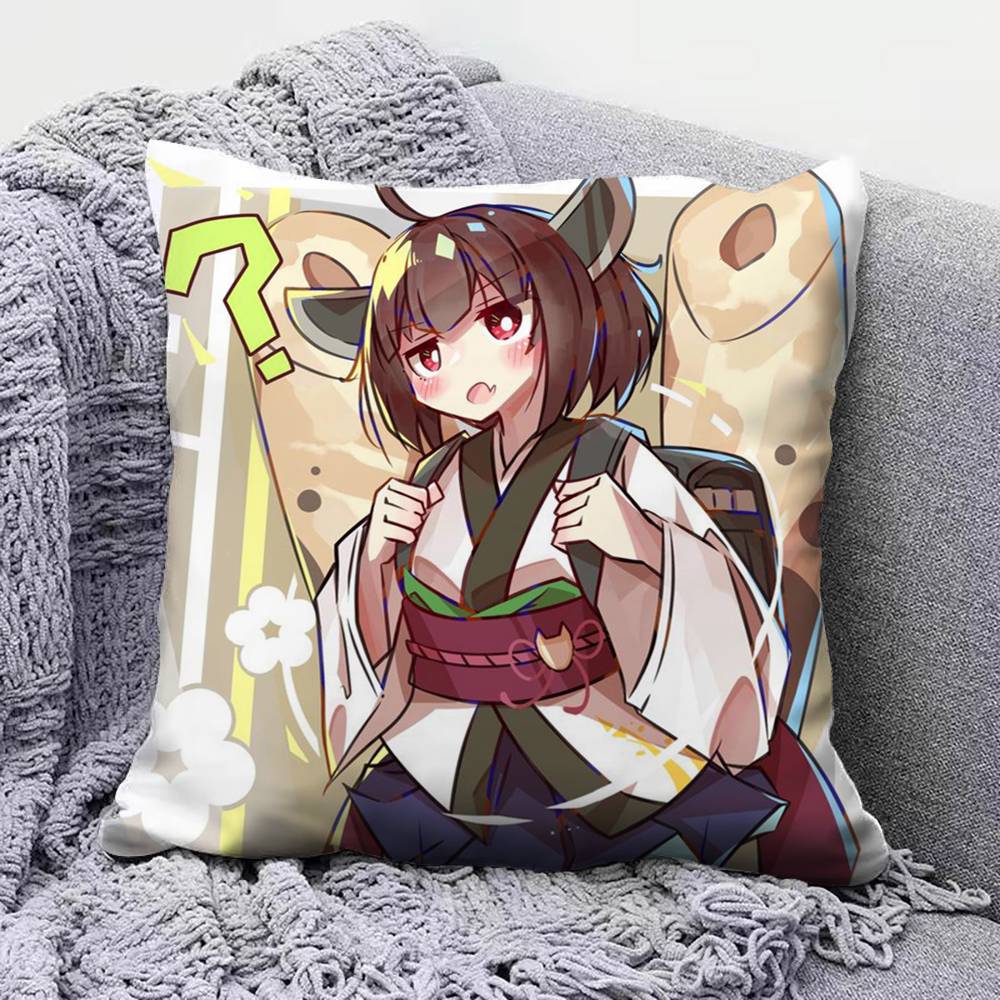 Tohoku Kiritan Cute Home Sofa Cushion Covers and Aecorative Custom Pillow Covers