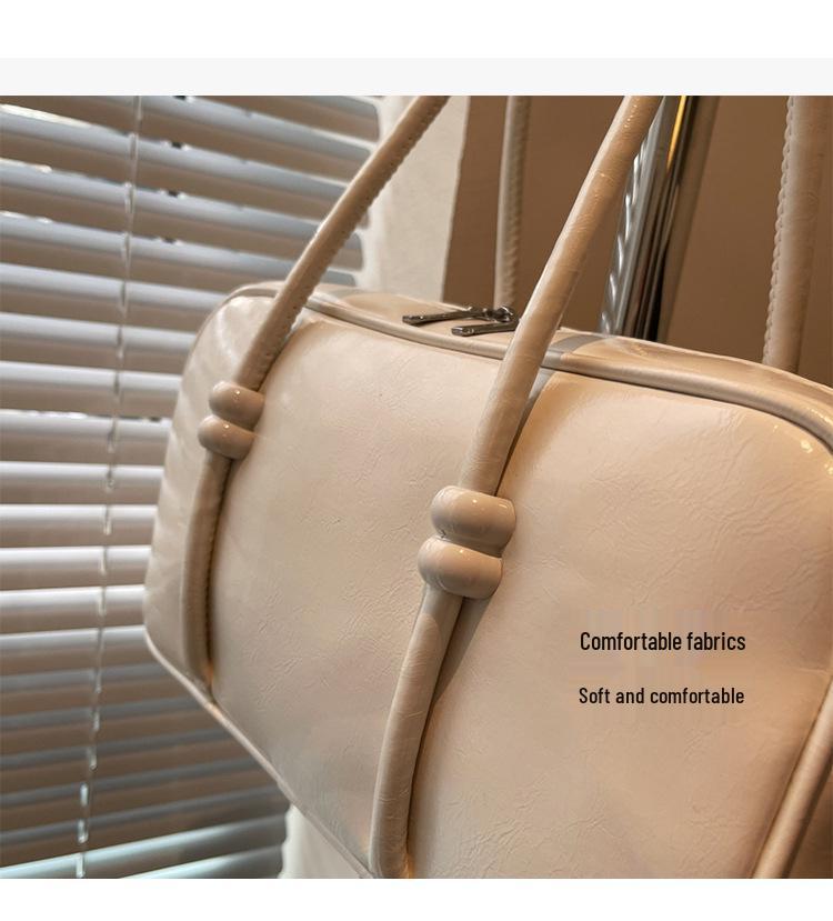 Winter 2025 Women's Retro Fashion Underarm Bag - Versatile High-End Briefcase for Work and Commute