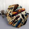 Aircraft, Aviation Themed Automatic Opening and Closing Umbrella, Brightly Colored 8-rib Portable Umbrella, Suitable for Men and Women, A Pe