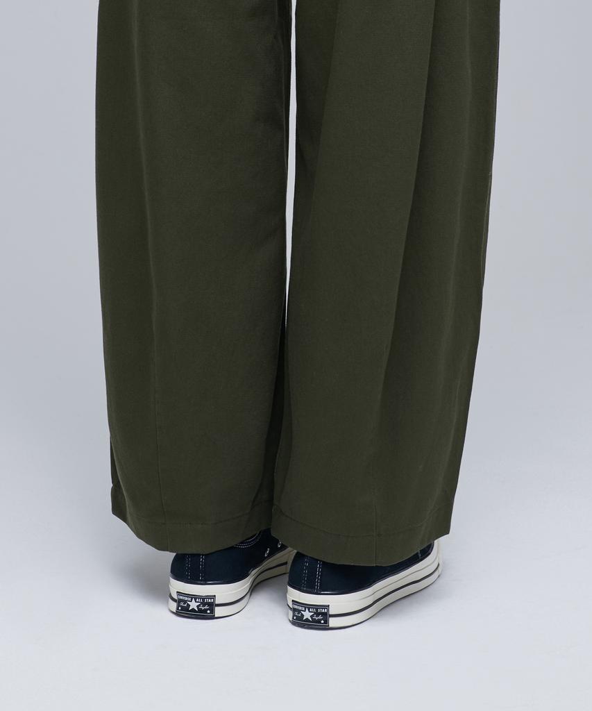 Musinsa Standard Cotton Wide Balloon Pants [Khaki]