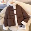 Winterjacken für Damen, kurze Parkas, modisch, locker, dick, warm, Oberbekleidung