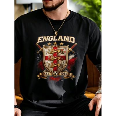 For England Shirt for England Soccer Fans And for England Jersey Style Gift for Him And Graphic Tee for Football Fans