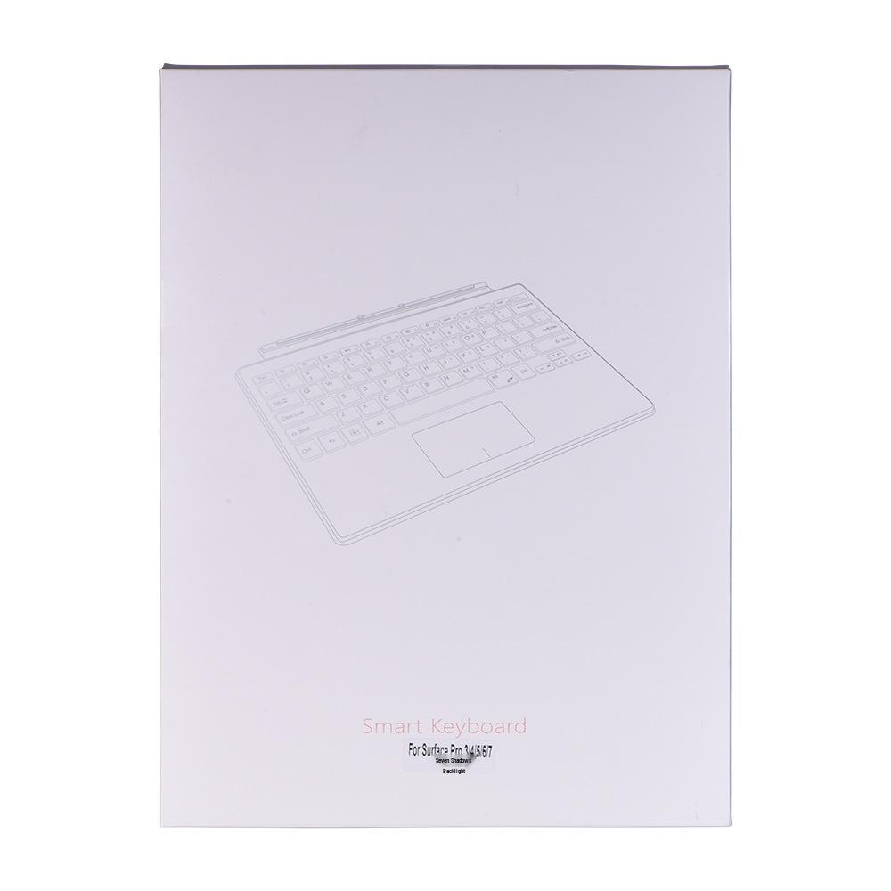Microsoft Surface Pro 34567 Backlit Touch Keyboard Case for Surface Go 23 - Bluetooth Keyboard