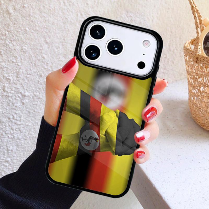 Uganda Flagge Handyhülle Für iPhone 17 Air 16 15 14 13 12 11 Pro Max Plus