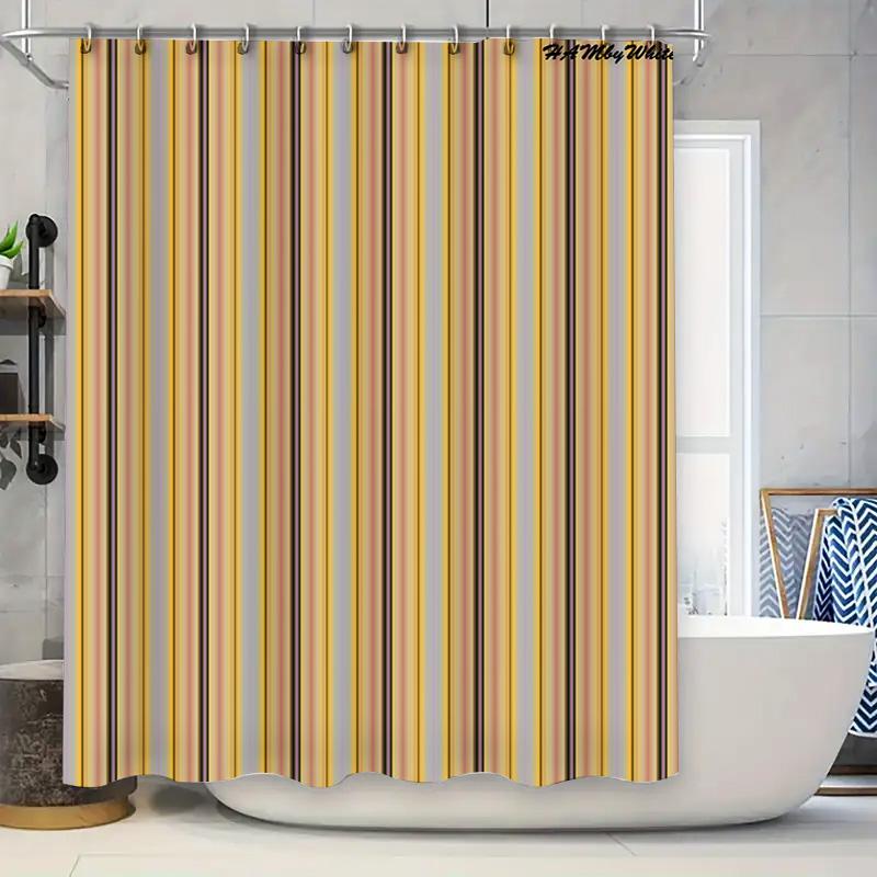 

Vintage Blue Damask Shower Curtain Classic Victorian Style Printed Bathroom Decor, 72 X84 , White Bath Mat Set Included (B) W60H190(CM)-1 Pcs