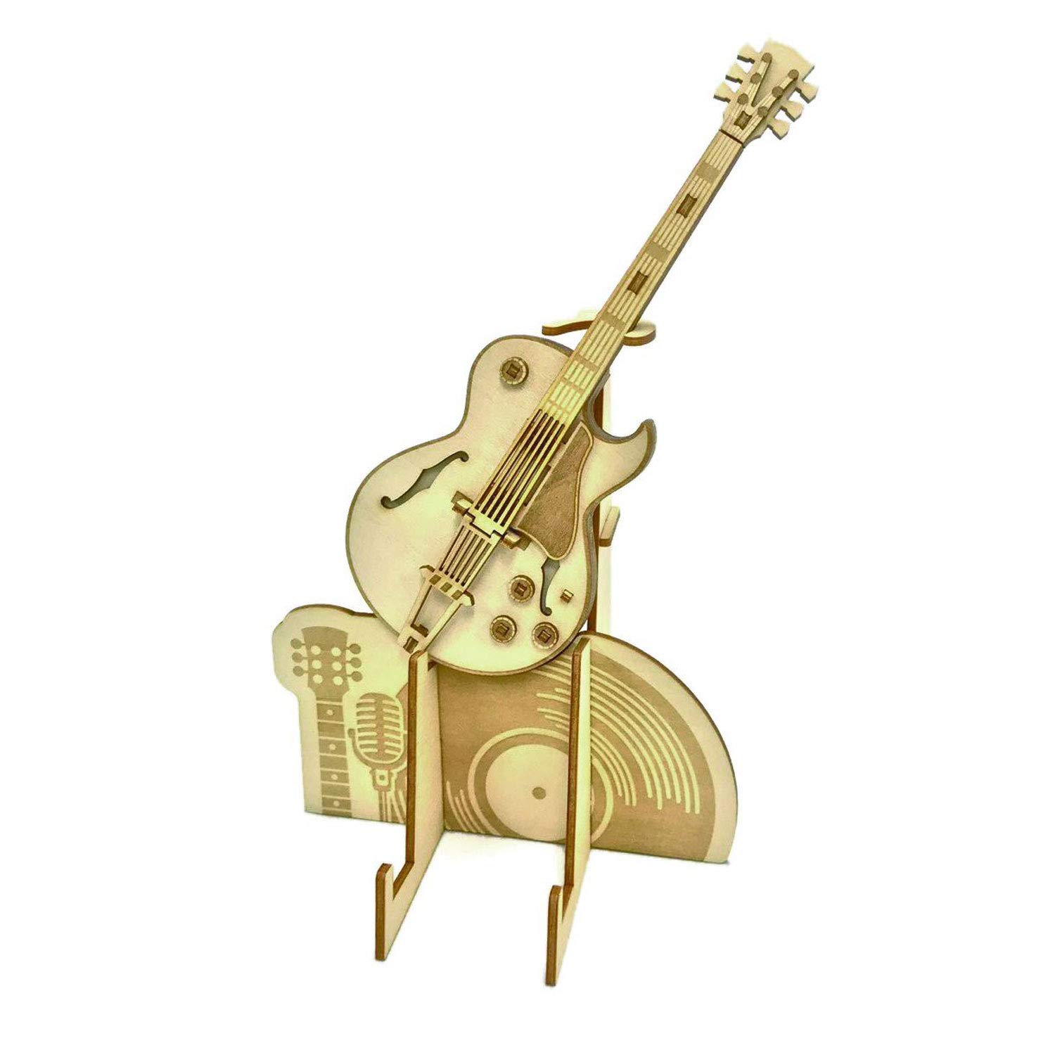 

Деревянный арт ки-гу-ми Подставка для нескольких гитар 3D-пазл